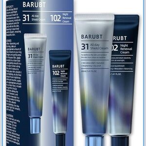 All Day Shield Cream 1.41 fl oz & Night Renewal Cream 1.41 fl oz Set new